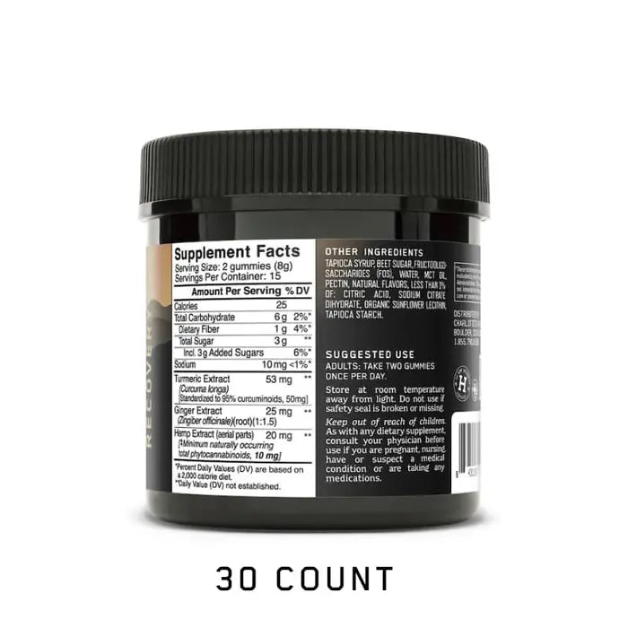 Charlotte's Web - Gummy - RECOVERY - 30ct