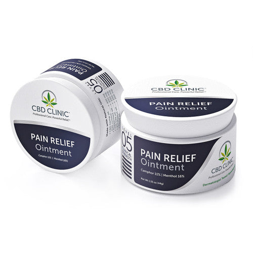 CW - CBD Clinic - Pain Relief Ointment - Level 5 - 44g (1.55oz) Jar