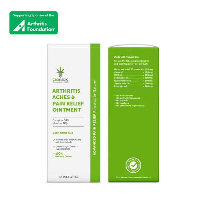 CW - CBD Medic - ARTHRITIS ACHES AND PAIN RELIEF OINTMENT