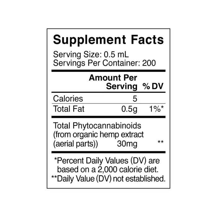 Charlotte's Web - Oil - 60mg/mL - 100mL - ORANGE