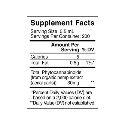 Charlotte's Web - Oil - 60mg/mL - 100mL - ORANGE