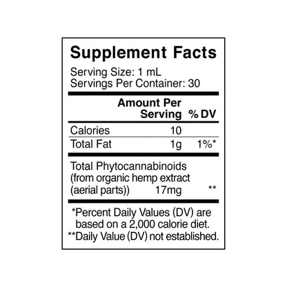 Charlotte's Web - Oil - 60mg/mL - 30mL - Lemon