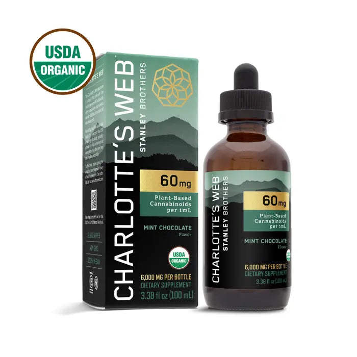 Charlotte's Web - Oil - 60mg/mL - 100mL - MINT