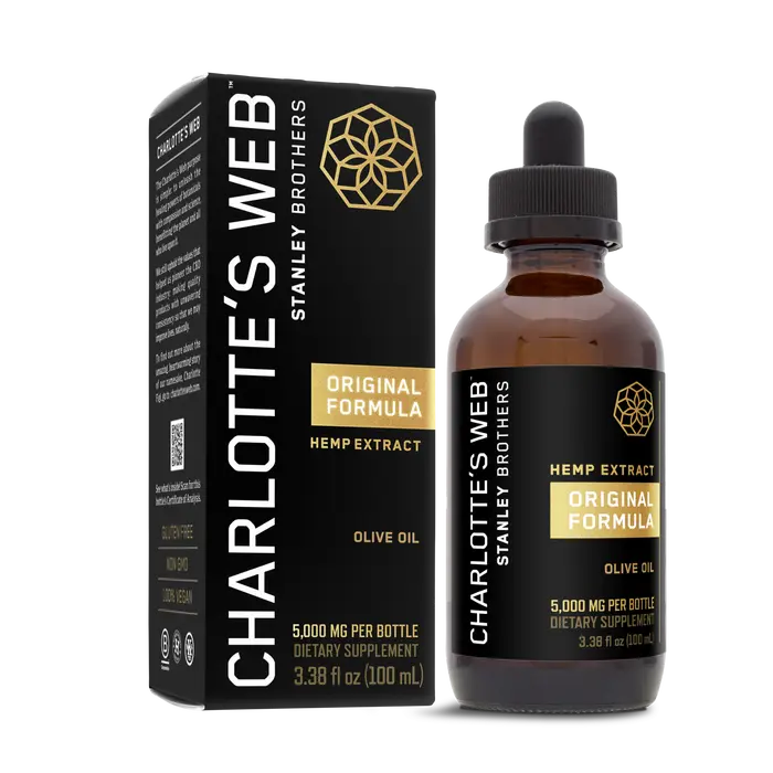 Charlotte's Web - Oil - 50mg/mL Original Formula - 100mL - OLIVE OIL